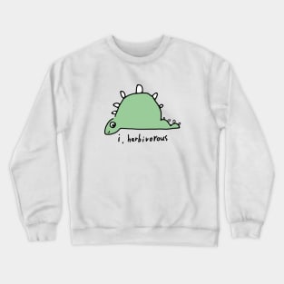 Herbivorous dinosuar Crewneck Sweatshirt